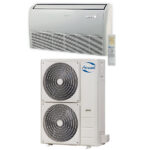 Airwell FDMX Climatiseur Allège Plafonnier Réversible Unités Extérieure YDAX Triphasée et Intérieure 17500W