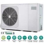 Pompe à Chaleur Air/Eau Monobloc Monophasée Connectée WiFi 8kW Classe G – Image 3