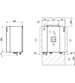 Clivet Sphera EVO 2 Box 5 Pompe à Chaleur Air/Eau Bi-Bloc Connectée WiFi 10kW Monophasée Classe A – Image 3