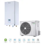 Midea M-Thermur A 10 Ensemble Pompe à Chaleur Air/Eau 1000W Classe A Blanc