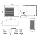 Sunny Pompe à Chaleur Air/Eau Monobloc Connectée R290 12kW Monophasée Classe A – Image 3
