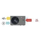 Bemco Ecopure M Pompe à Chaleur Air/Eau Monobloc R32 10kW Classe A Blanc – Image 4