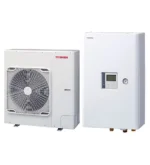 Toshiba Estia Pompe à Chaleur Air/Eau Bi-Bloc Connectée WiFi 11kW Monophasée Classe A