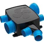 Atlantic Hygrocosy Flex VMC Simple Flux Hygroréglable 230V Basse Consommation 4 Sanitari – Image 2