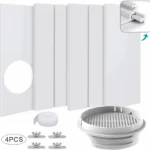 Yuanhao Kit de Calfeutrage de Fenêtre pour Climatiseur Mobile 43-140cm Diamètre 150mm