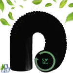Yuanhao Tuyau d'Évacuation Flexible pour Climatiseur Mobile Diamètre 150mm Longueur 1.5m